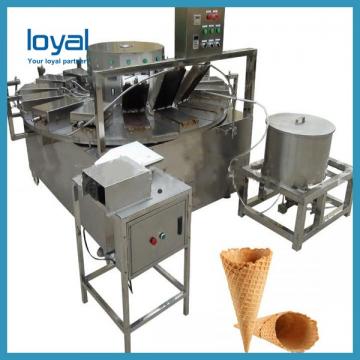 Two Lanes Ice Cream Sandwich Biscuit Making Machine With Flow Packing Machine