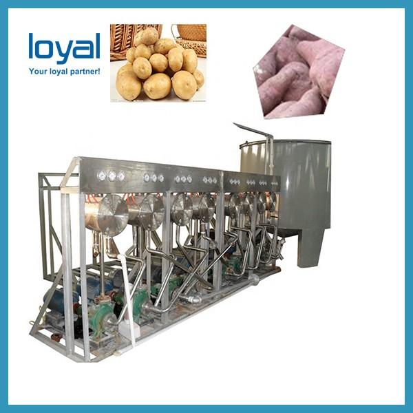 Stainless steel tapioca cassava starch production line project starch processing machine