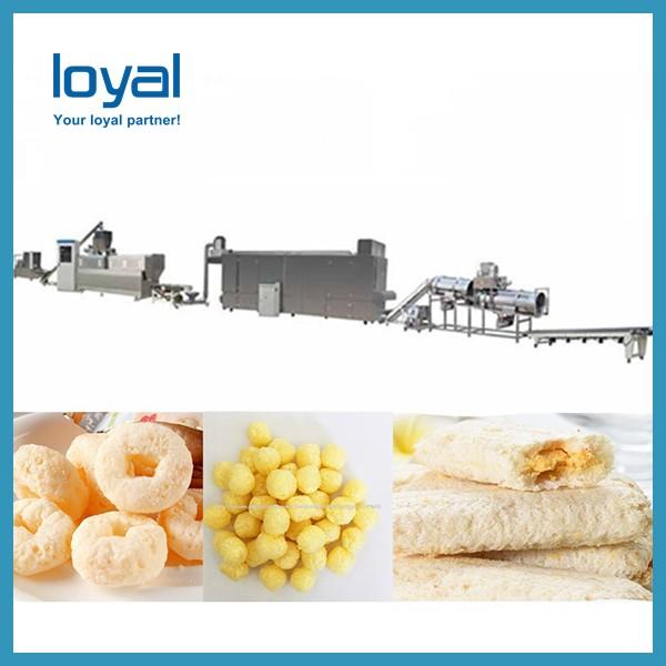 Cheese balls plant sticks production bread chips processing line #1 image